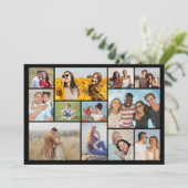 Erstellen Sie Ihren eigenen 12 Collage Gruß Karte (Stehend Vorderseite)