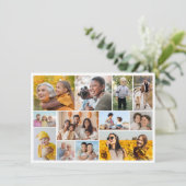 Erstellen Sie Ihren eigenen 12 Collage Gruß Karte (Stehend Vorderseite)