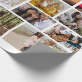 Erstellen Sie Ihren eigenen 14 Collage Foto Block Geschenkpapier (Ecke)