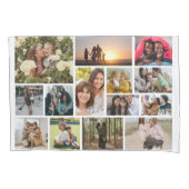 Erstellen Sie Ihren eigenen 14 Collage Foto Block Kissenbezug (Vorderseite)