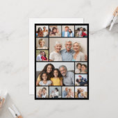 Erstellen Sie Ihren eigenen 14 Collage Gruß Karte (Vorderseite/Rückseite Beispiel)