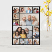 Erstellen Sie Ihren eigenen 14 Collage Gruß Karte (Gelbe Blume)