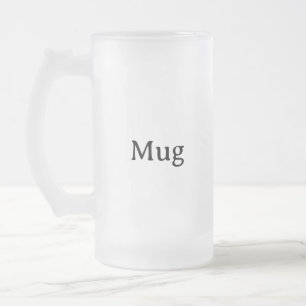 Erstellen Sie Ihren eigenen 16 oz Mattglas Bierglas