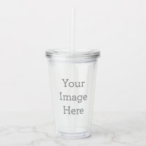 Erstellen Sie Ihren eigenen 16oz Clear Tumbler Acryltrinkbecher