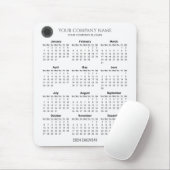 Erstellen Sie Ihren eigenen 2024 Firmenkalender | Mousepad (Mit Mouse)