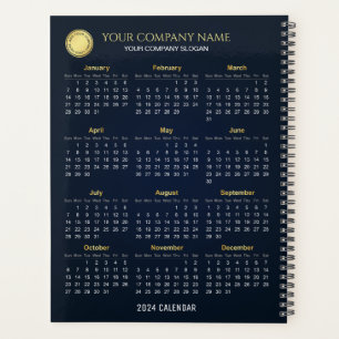 Erstellen Sie Ihren eigenen 2024 Firmenkalender    Planer