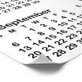 Erstellen Sie Ihren eigenen 20x28 Foto 2026 Kalend Poster (Ecke)