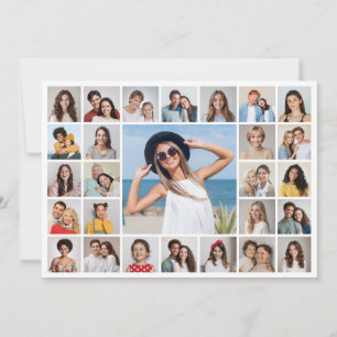 Erstellen Sie Ihren eigenen 27 Foto Collage Gruß Karte