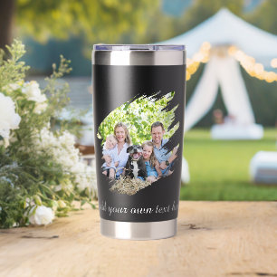Erstellen Sie Ihren eigenen 2-Foto-isolierten Tumb Thermobecher