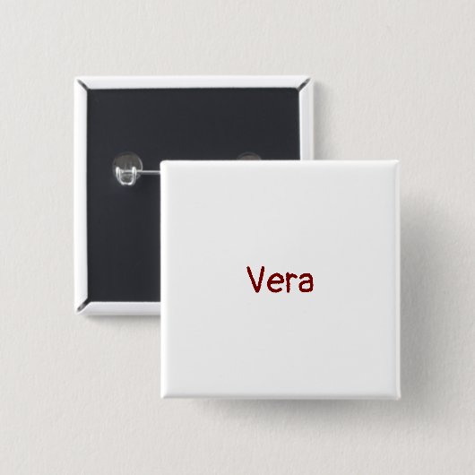 Erstellen Sie Ihren eigenen 2'' quadratischen Knop Button (Vorne & Hinten)