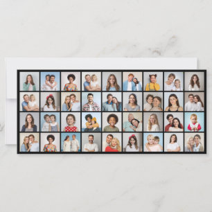 Erstellen Sie Ihren eigenen 36 Foto Collage Gruß Karte
