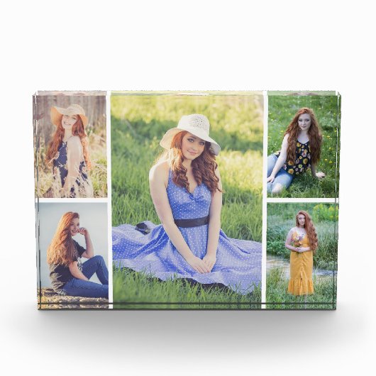 Erstellen Sie Ihren eigenen 4 Collage Foto Block (Vorderseite)