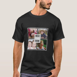 Erstellen Sie Ihren eigenen 4-Foto Collage Bester T-Shirt