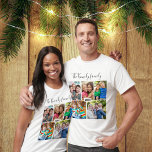 Erstellen Sie Ihren eigenen 5 Foto Collage Familie T-Shirt<br><div class="desc">Erstellen Sie Ihr eigenes Shirt für Familienurlaub personalisiert mit Familienname und Jahr .</div>