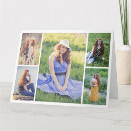 Erstellen Sie Ihren eigenen 5 Foto Collage Jeden A Karte