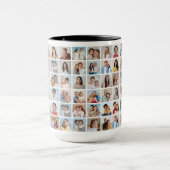 Erstellen Sie Ihren eigenen 60 Foto Collage Combo Tasse (Zentrum)