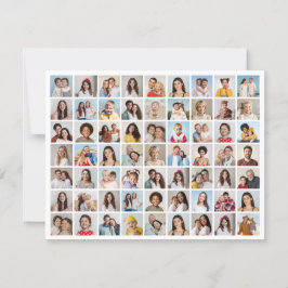 Erstellen Sie Ihren eigenen 63 Foto Collage Gruß Karte