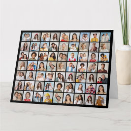 Erstellen Sie Ihren eigenen 63 Foto Collage Gruß Karte
