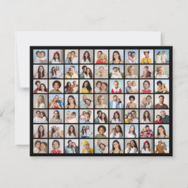 Erstellen Sie Ihren eigenen 63 Foto Collage Gruß Karte