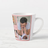 Erstellen Sie Ihren eigenen 6-Collage-Familienname Milchtasse (Rechts)