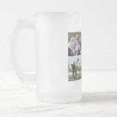 Erstellen Sie Ihren eigenen 6-FotoCollage Bester V Mattglas Bierglas (Links)