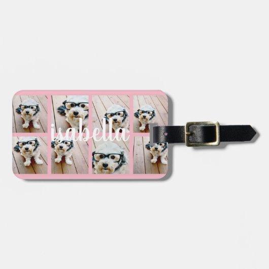 Erstellen Sie Ihren eigenen 8-Individuelle Name Co Gepäckanhänger (Vorderseite horizontal)