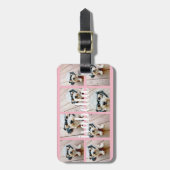 Erstellen Sie Ihren eigenen 8-Individuelle Name Co Gepäckanhänger (Vorderseite vertikal)