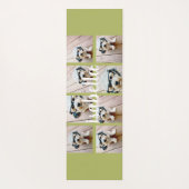 Erstellen Sie Ihren eigenen 8-Individuelle Name Co Yogamatte (Rückseite)