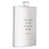 Erstellen Sie Ihren eigenen 8oz. Metall Flachmann (Rechts)