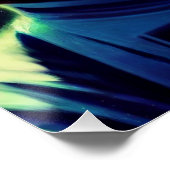 Erstellen Sie Ihren eigenen Affen im Weltraumastro Poster (Ecke)