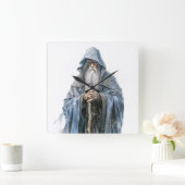 Erstellen Sie Ihren eigenen alten Assistenten Quadratische Wanduhr (Zuhause)