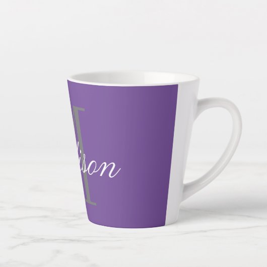 Erstellen Sie Ihren eigenen Anfangsnamen für das M Milchtasse (Rechts)