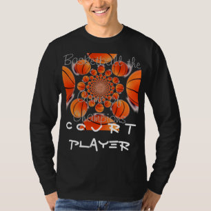Erstellen Sie Ihren eigenen Basketball Court Spiel T-Shirt