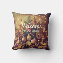 Erstellen Sie Ihren eigenen bedeckten Weihnachtsba Kissen