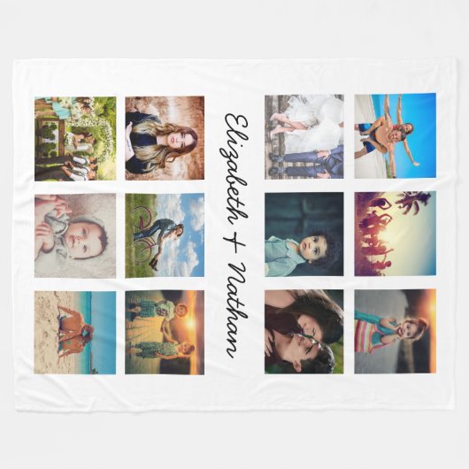 Erstellen Sie Ihren eigenen benutzerdefinierten 12 Fleecedecke (Vorderseite (Horizontal))