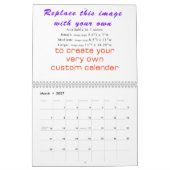 Erstellen Sie Ihren eigenen benutzerdefinierten 20 Kalender (Mär 2027)