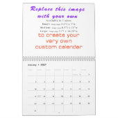 Erstellen Sie Ihren eigenen benutzerdefinierten 20 Kalender (Jan 2027)