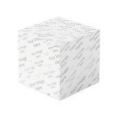 Erstellen Sie Ihren eigenen benutzerdefinierten 4" Würfel (Vorderseite Schrägansicht)