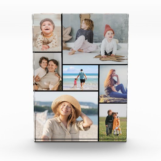 Erstellen Sie Ihren eigenen benutzerdefinierten 7- Fotoblock (Vorderseite)