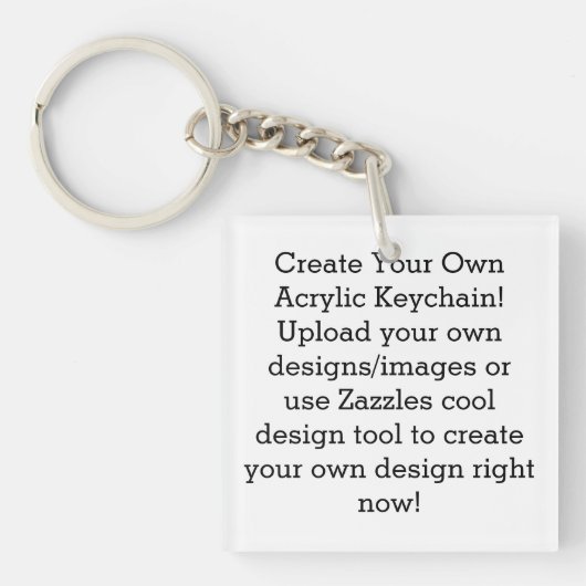 Erstellen Sie Ihren eigenen benutzerdefinierten Ac Schlüsselanhänger (Vorderseite)