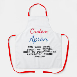 Erstellen Sie Ihren eigenen benutzerdefinierten am Schürze