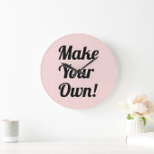 Erstellen Sie Ihren eigenen benutzerdefinierten Au Große Wanduhr (Zuhause)