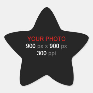 Erstellen Sie Ihren eigenen benutzerdefinierten Au Stern-Aufkleber