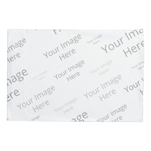 Erstellen Sie Ihren eigenen benutzerdefinierten Fa Kissenbezug (Rückseite)