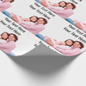 Erstellen Sie Ihren eigenen benutzerdefinierten Fo Geschenkpapier (Ecke)