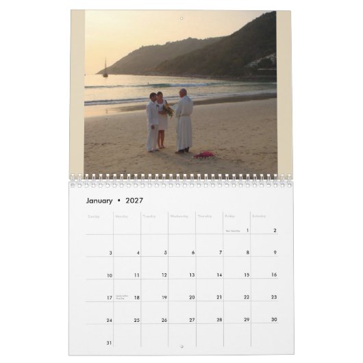 Erstellen Sie Ihren eigenen benutzerdefinierten Fo Kalender (Jan 2027)