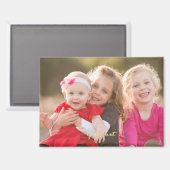 Erstellen Sie Ihren eigenen benutzerdefinierten Fo Magnet (Vorderseite/Rückseite)