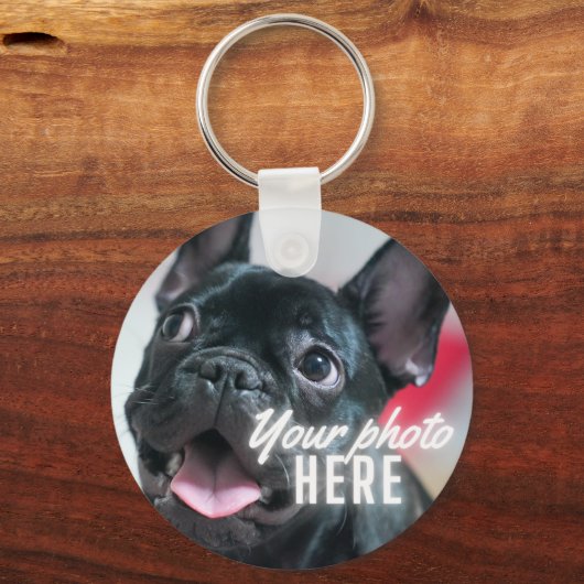 Erstellen Sie Ihren eigenen benutzerdefinierten Fo Schlüsselanhänger (Rückseite)