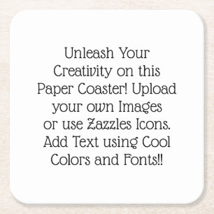 Erstellen Sie Ihren eigenen benutzerdefinierten Pe Rechteckiger Pappuntersetzer