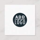 Erstellen Sie Ihren eigenen benutzerdefinierten QR Quadratische Visitenkarte (Rückseite)